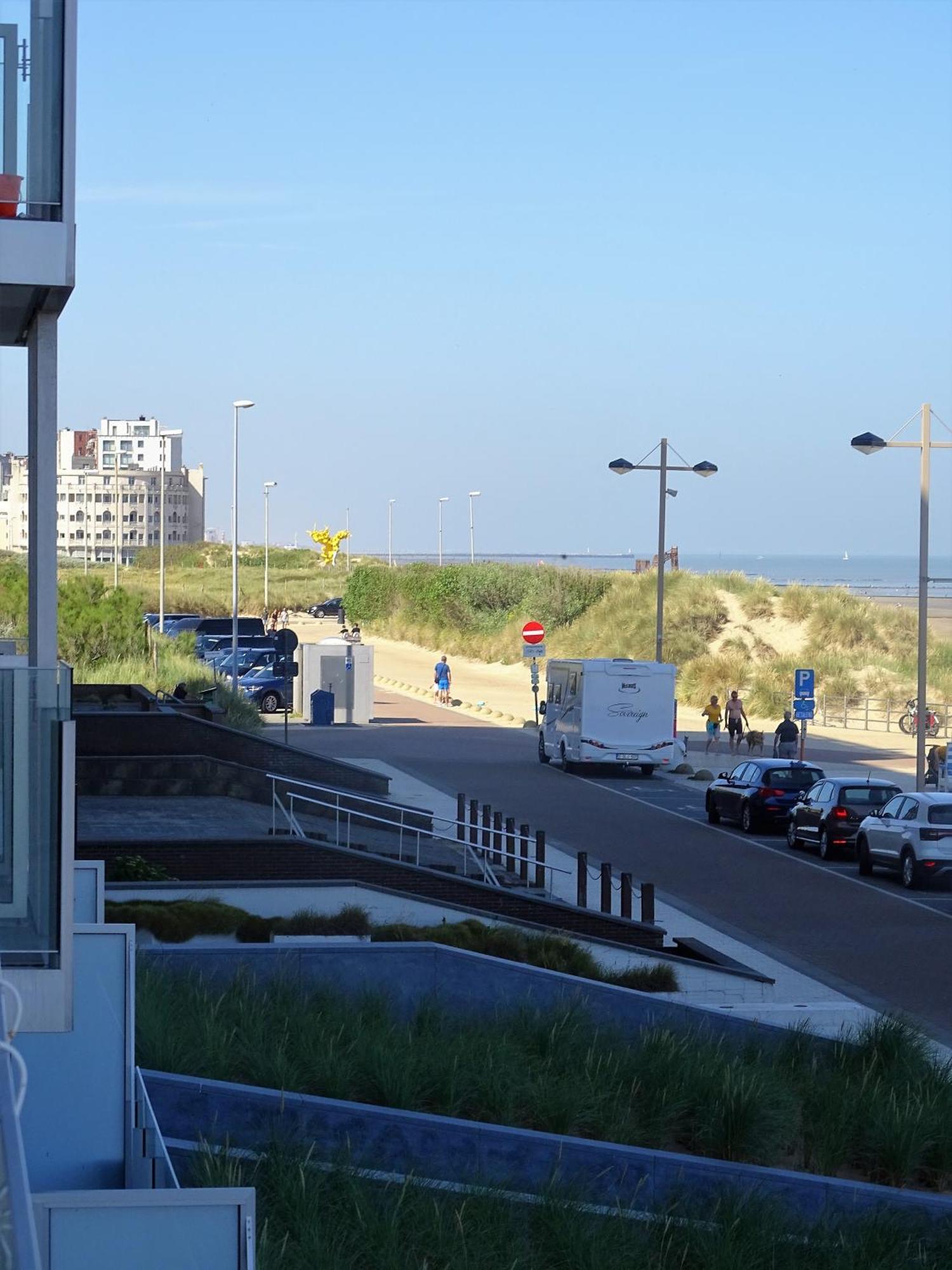 North Sea View Studio With Parking Middelkerke Exterior foto